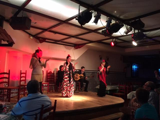 The Barcelona version of a Flamenco show. No bueno.